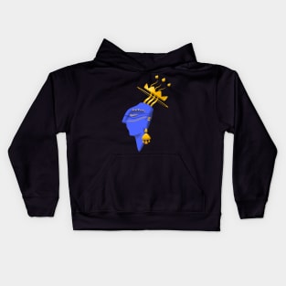 Dreams of gold Kids Hoodie